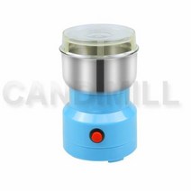 곡물분쇄기 가루분쇄기 가정용분쇄기 멀티다지기CANDIMILL 다기능 커피 콩 그라인더 허브 시리얼 견과류 후, 02 파란_01 110V_02 EU