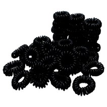 옐로쉬핑크 스프링 자국안남는 슈슈 전화선 머리끈 10개