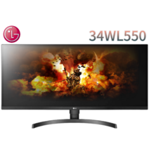 LG 34인치 울트라와이드 34WL550 게이밍 리퍼 모니터