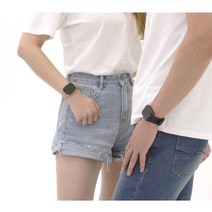 체크핏 스마트워치 어린이 어르신 가족 건강 손목 시계 가성비 뿜뿜, 핑크골드