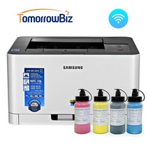 삼성 무한 컬러레이저 프린터 SL-C430W 1 2, 선택1 - 정품프린터+무한개조(마개작업X)
