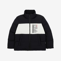 휠라 남여공용 팝콘 다운패딩 FS2DJC4104X BLK
