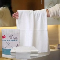 클린일회용수건 흡수성향상 다용도수건 화이트 10매 1세트(프리미엄), 01-프리미엄10개 1세트