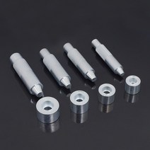 아일렛 펀치 세트 다이 설정 도구 키트 가죽 공예 의류 배너 그로멧, 아이디 10mm
