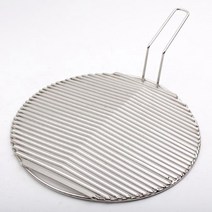 석쇠판 석쇠 구이판 바베큐 그릴판 고기판 원형 270mm, 1개