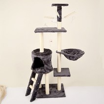 핫버튼 고양이 캣타워 diy 미니 원룸 가성비 창문 벽캣 윈도우 공간박스, 베이지