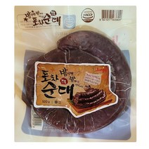 진주 포차순대 500g 안주 야식 간식, 3개