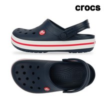 크록스 크록밴드 클로그 여성 샌들 네이비 207006-485G