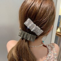 옆머리 포인트 똑딱이 헤어핀
