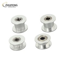 소형 풀리 벨트 풀링기 풀러 GT2 2GT 20 치아 동기 타이밍 아이들러 풀리 보어 3 4 5 6 8mm 6 10 15mm 벨트