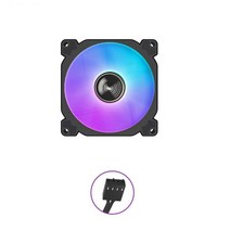 조용한 RGB CPU 쿨러 LED CPU 팬 FR925 컴퓨터 케이스 RGB 팬 9cm 냉각, 02 color