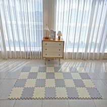 소리안나매트) 10mm 파스텔 퍼즐매트10장/놀이방매트, 10T_스타(일시단종)