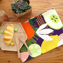 패브릭샵 DTP 면원단 20수 트로피컬 썸머프루츠