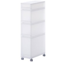 무인양품 폴리프로필렌 이동식 수납 케이스 TYPE2 4547315880195, 1개, 반투명