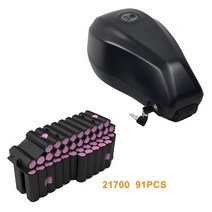 전기자전거 용품 악세사리 파츠 Ebike 배터리 상자 36V 48V 52V 셀 21700 슈퍼 73