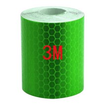 오토바이 반사 안전 경고 스티커 5m x 300m 두카티 멀티스트라다 50 모토 튜닝 허브, 04 3M-green