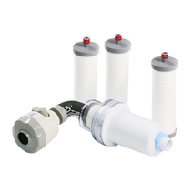 싱크대 수전 정수 필터 녹물제거 염소제거 99.999%, 일반형(싱크대용)+필터3개