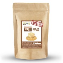 가루랑 국산 100% 현미(생)분말, 200g, 1팩