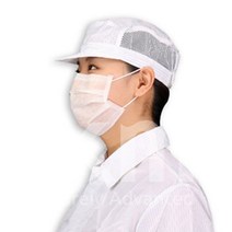 모자 제전모 C1 크린룸 후드 방진 케이엠 무진모, 핑크L