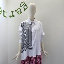 페이지플린네모블라우스/F3ABL018A