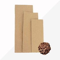 줄무늬 크라프트 커피봉투 M방 (아로마밸브) 25장SB*1923EA, 신박 200g