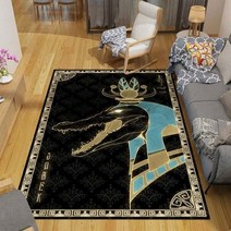 명품러그 예쁜 거실 디자인 러그 카페트 my egyptian god theme 고대 여신 지역 거실 홈 장식 소파 미끄럼 방지 의자 쿠션 라운지 매트