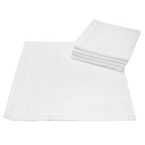 송월타월 미니 핸드타올, 흰색, 20개