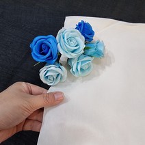 명주(실크) 100% 국내산 아이보리 1마, 매실