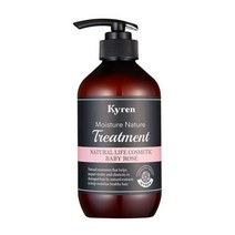 키렌 모이스처 네이처 트리트먼트 베이비로즈향 500ml, 베이비로즈트리트먼트