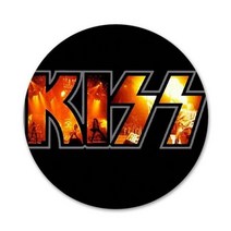 Gene Simmons 키스 밴드 아이콘 핀 배지 장식 브로치 의류 배낭 금속, images 1