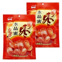 하오푸드- 수정꿀대추 달지 않은 굵은 대추정과 2봉, 260g, 2개