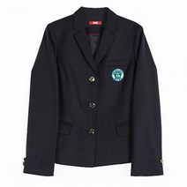 마롱패션 진네이비 쓰리 버튼 여자 자켓 광주광남중 해당 교복