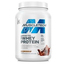 머슬테크 목초 사육 유청 단백질 트리플 초콜릿 맛, 816g, 3개