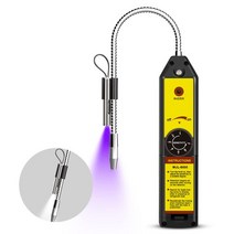냉매 탐지기 누출 검출기 프레온 감지기 할로겐 가스 테스터 스니퍼 고정밀 분석기, with UV-Lamp, 02 with UV-Lamp