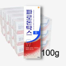 1박스에 100g 파로돈탁스 쿨링민트 치약, 1박스 x 100g