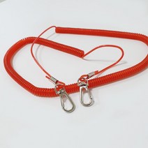 분실방지 스프링줄 와이어 다용도 분실방지고리 다양한사이즈, 분실방지줄-20M(색상랜덤)