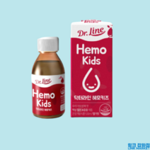 닥터라인 헤모키즈 어린이철분제 액상 딸기맛 120ml 2개월분, 액상 딸기맛 120밀리리터 2개월분