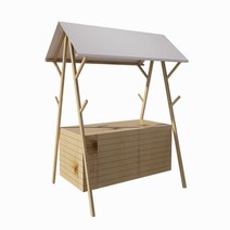 가판대 진열대 행사 매대 좌판대 플리마켓 백화점 이동식 야외 노점, 1, 파란색과흰색120x60x200천장천+테이블천