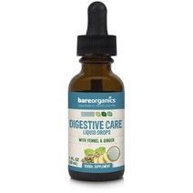 베어오가닉스 다이제스티브 케어 리퀴드 드롭 펜넬 & 진저 함유 비건, 1개, 30ml