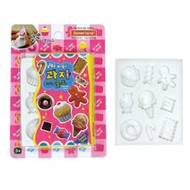 도너랜드 플렉시블 몰드 과자 클레이도구, 단품