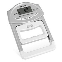 GRIPX Digital Hand Dynamometer Grip Strength Measurement Meter Auto Capturing Electronic Hand Grip P, 1-Pack, 1-Pack