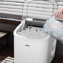 업소용제빙기 20kg 30kg 50kg 100kg 대용량 사무실 각얼음 가정용 투명 얼음 제조기 15kg ice machine 휴대용 전기 ice maker machine 기기, 핸들 없음2