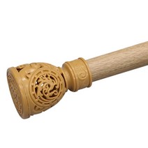 한국레일갤럭시 35mm 로얄 커튼봉 커텐봉, 우드