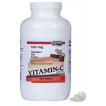 Landau Chewable Vitamin C With Acerola Candy 란다우 츄어블 아세로라 비타민 C 100mg 캔디 500정