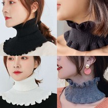 [2타입] 페이크목폴라 니트 넥워머 공갈목티 골프 등산 추천 파는곳