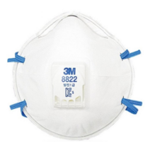 3M 안면부여과식 방진마스크 산업용마스크 1급 8822 2급 8710L, 1개, 화이트