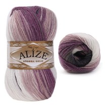 마마니트 new 알리제 앙고라골드 바틱, 1986 퍼플혼합