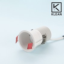 LED 천장 매립등 다운라이트 2인치 3인치 4인치 6인치 플리커프리 방습 COB 할로겐, 11.KL-954(2인치 8W), 하얀빛(주광색/6000K)