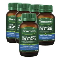 호주 톰슨 Thompsons Kelp 켈프 1400mg 원어데이 120정, 5팩