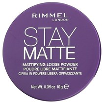 림멜 런던 Stay Matte Mattifying Loose Powder 001 Transparent 0.35 oz 10 g